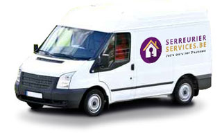 camionnette serrurier Schaerbeek